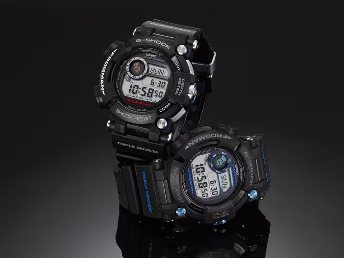 CASIO G-SHOCK FROGMAN GWF-D1000B-1JF Black Tough Solar NEW Japan Watch