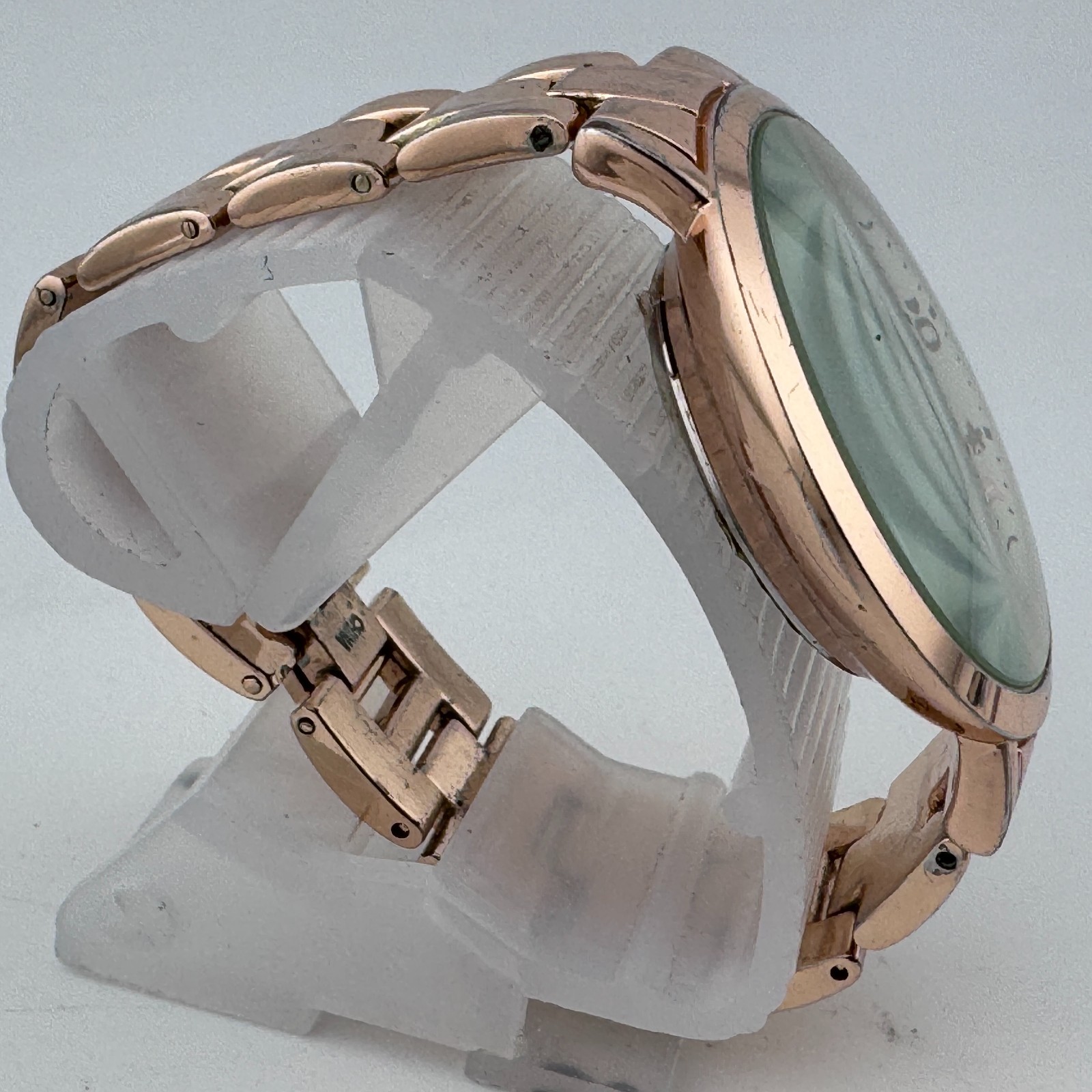American Eagle Outfitters Quartz Watch Women Rose Gold Moon Phase New Battery 6″