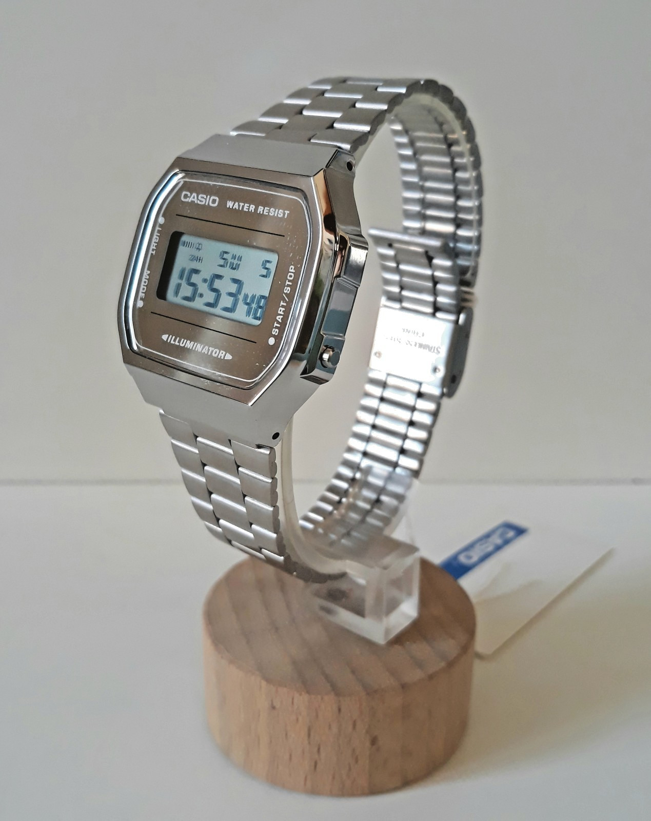 CASIO DIGITAL STEEL WATCH CASE XL
