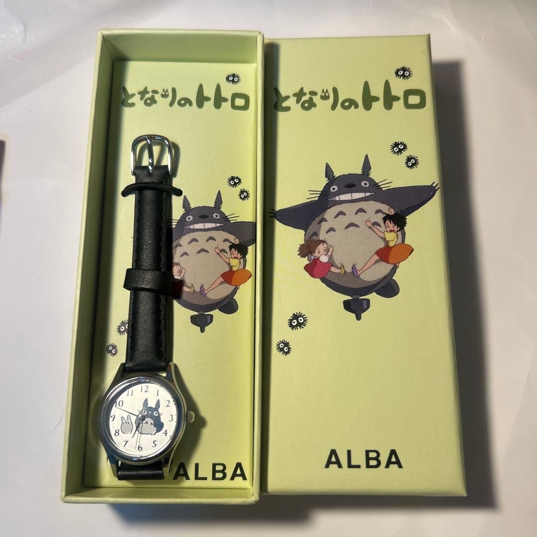 ALBA My Neighbor Totoro Studio Ghibli Watch V501-1Y90 JDM Full Set
