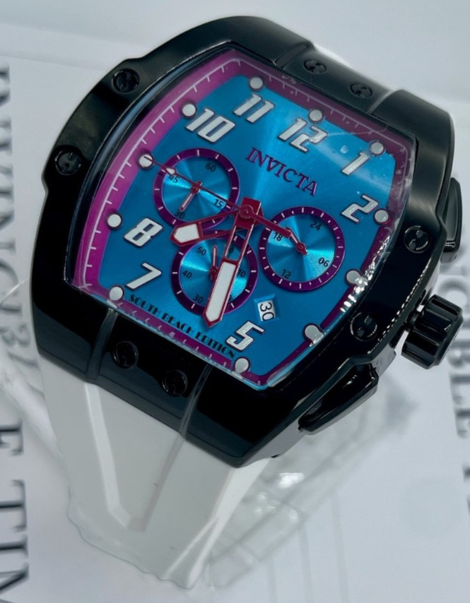 Invicta Racing South Beach Men’s Watch 47mm White 48940, One of 1,000 Limited Ed