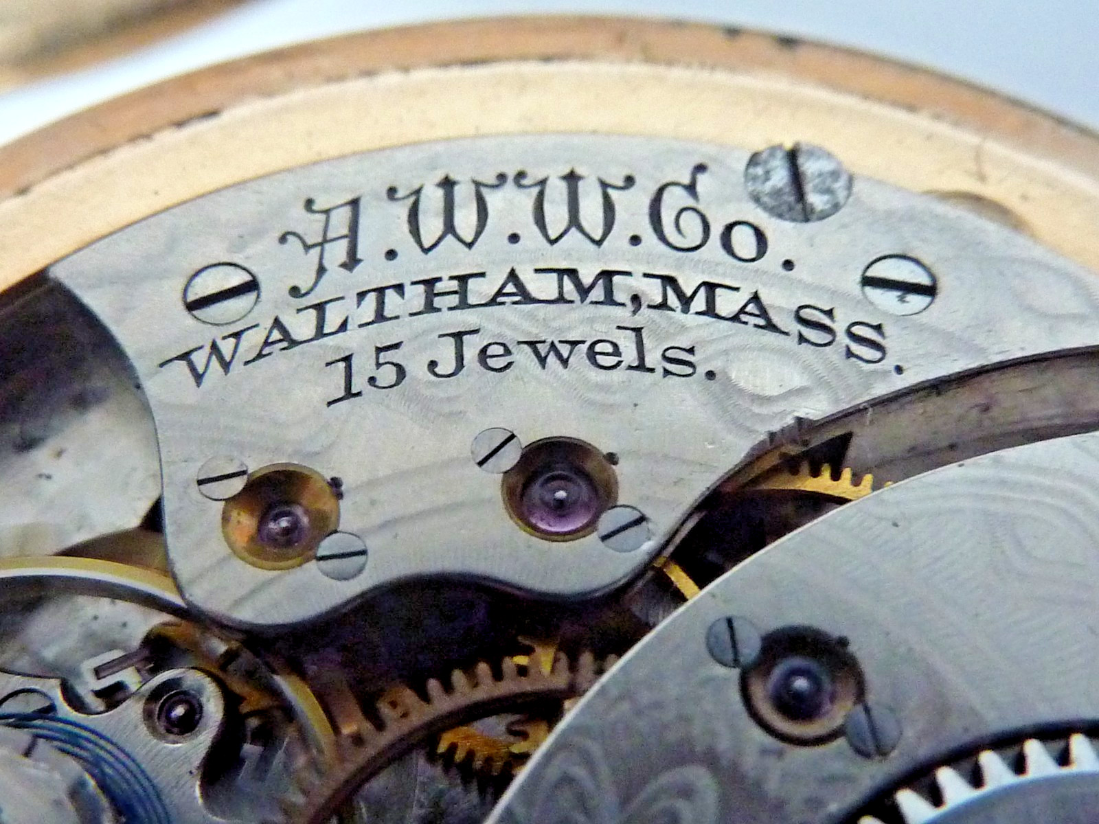Scarce 1907 KAPPA SIGMA FRATERNITY American Waltham 12sz Pocket Watch – Running