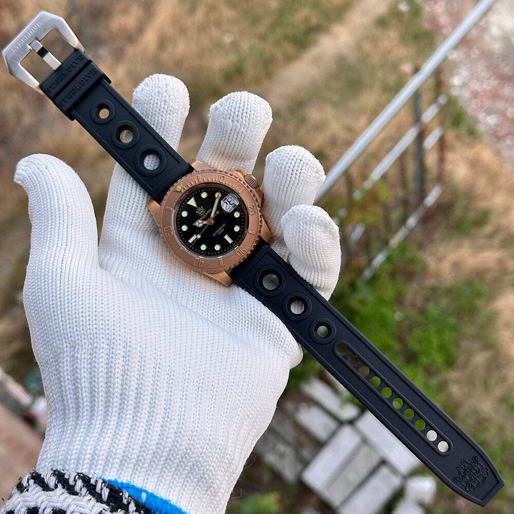 STEELDIVE SD1953S — Solid Bronze 40.5MM 300M NH35 Automatic Dive Watch