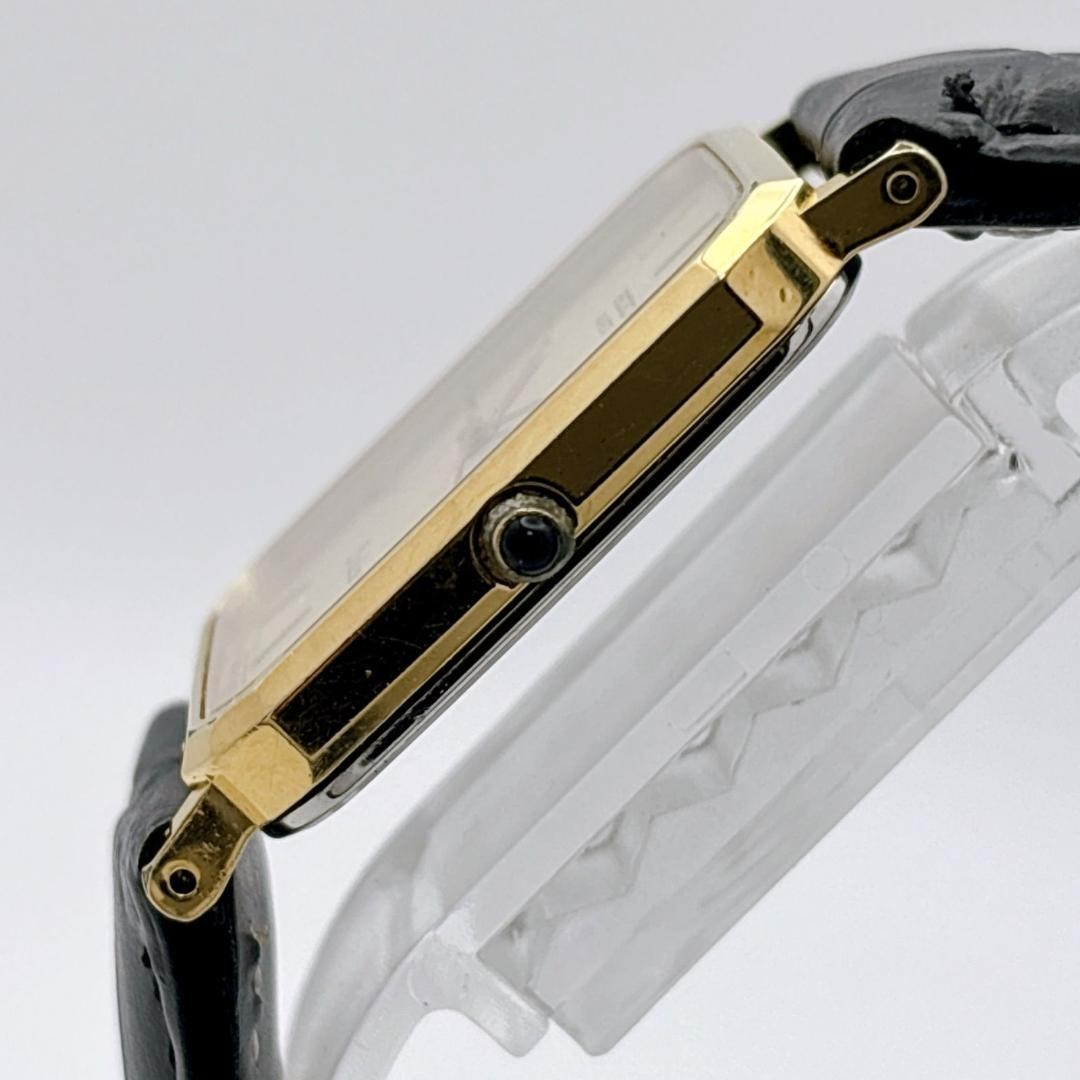NEW battery SEIKO Dolce 7731-5240 Vintage Gold Quartz Men’s Watch JAPAN