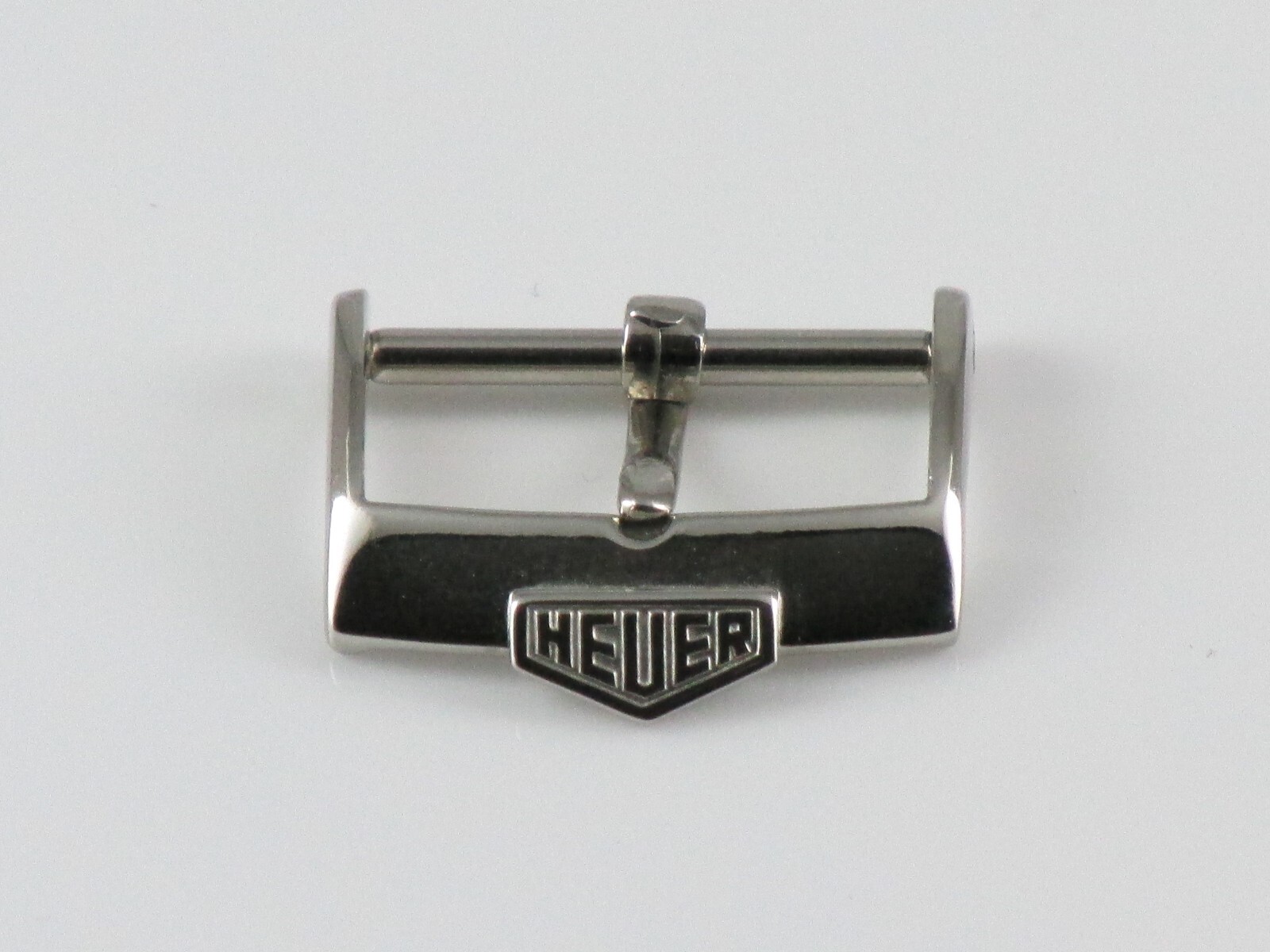 HEUER STEEL BUCKLE 18mm BUCKLE HEUER 18mm STEEL