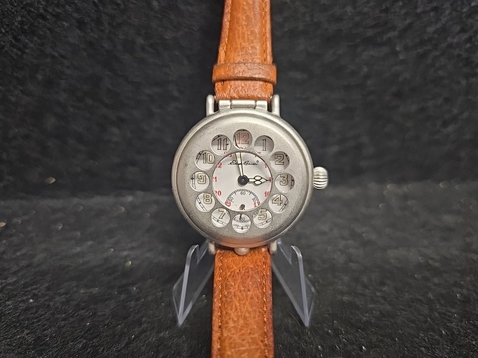 RARE Eddie Bauer Rock Climber’s Men’s Watch Quartz Crystal Guard Needs Battery