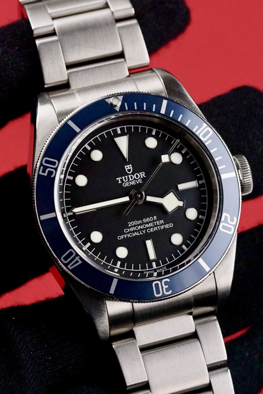 TUDOR Black Bay 41 #79230B Blue Bezel Box & Papers