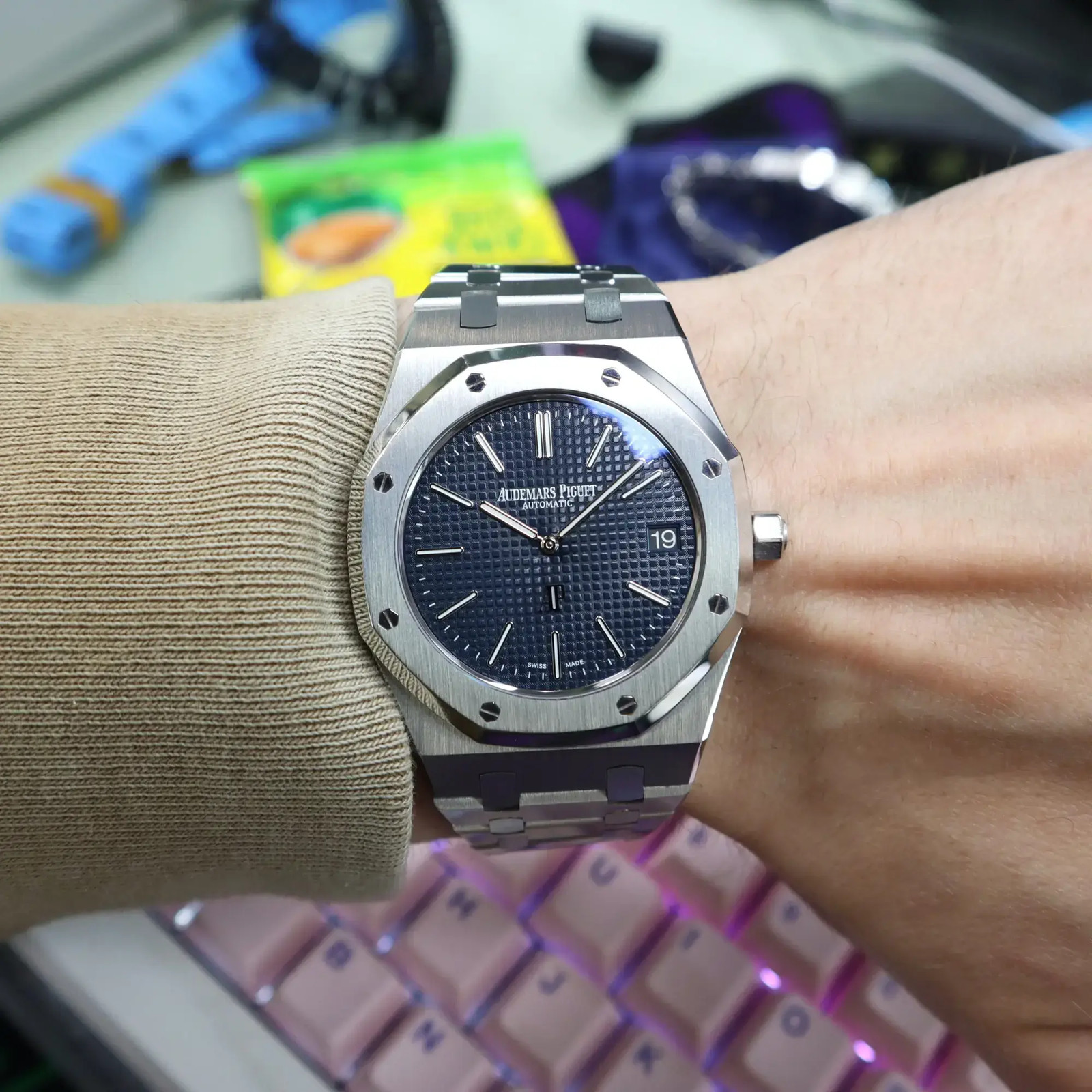 2020’s Mint Audemars Piguet 15202ST.OO.1240ST.01 Royal Oak ‘Jumbo’ Steel Watch