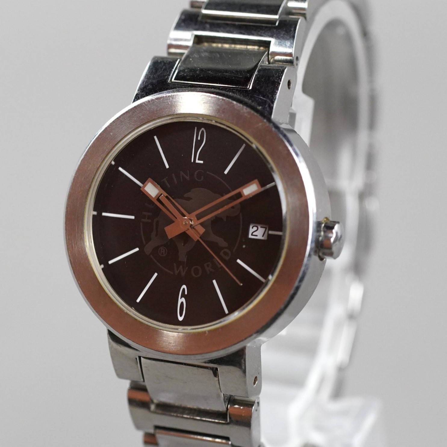 HUNTING WORL Vintage SHW-02L Women’s Watch 29mm New Battery