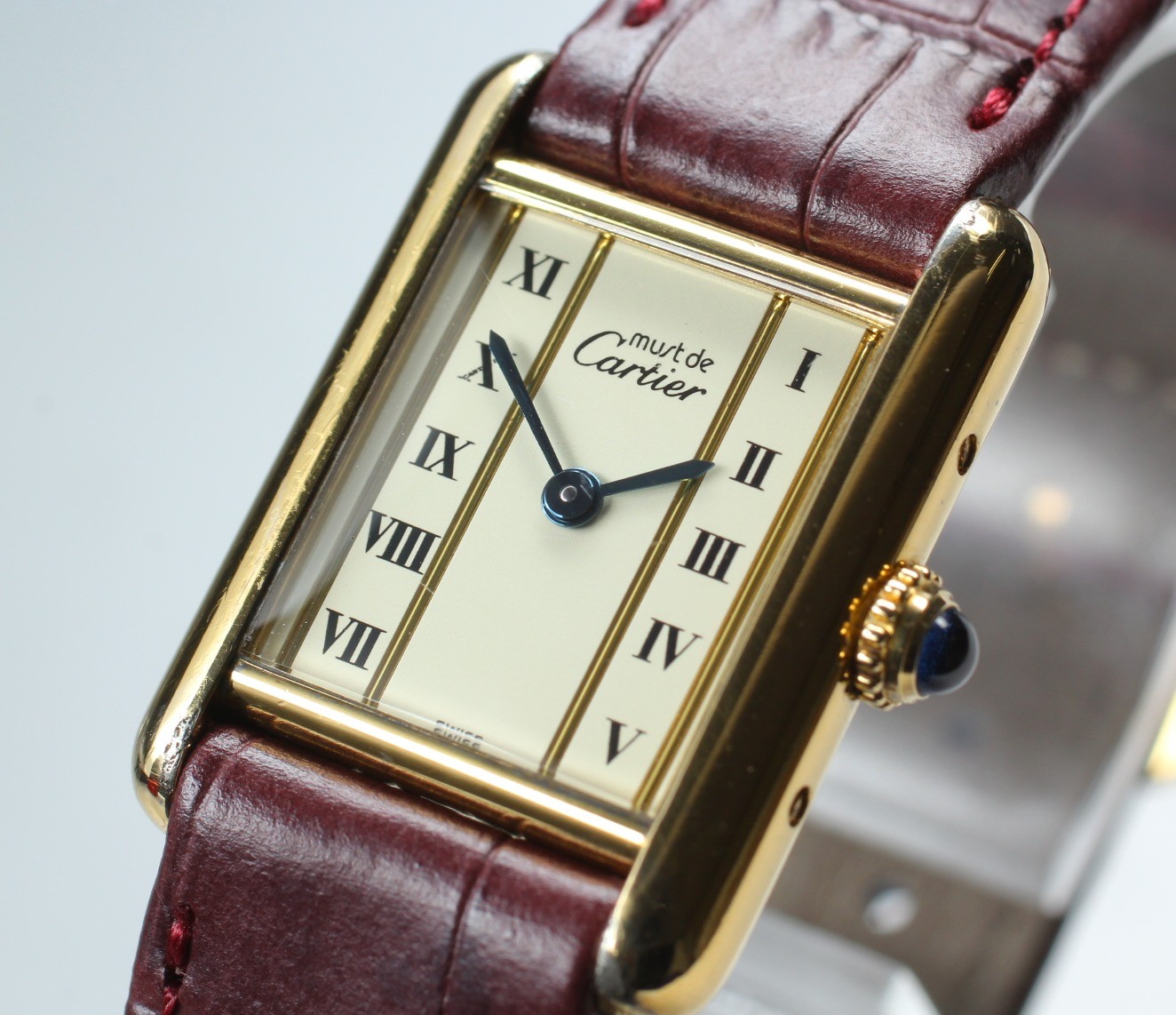 Vintage Cartier Must de Cartier Tank 5057001 SM 20mm Women’s Quartz Watch