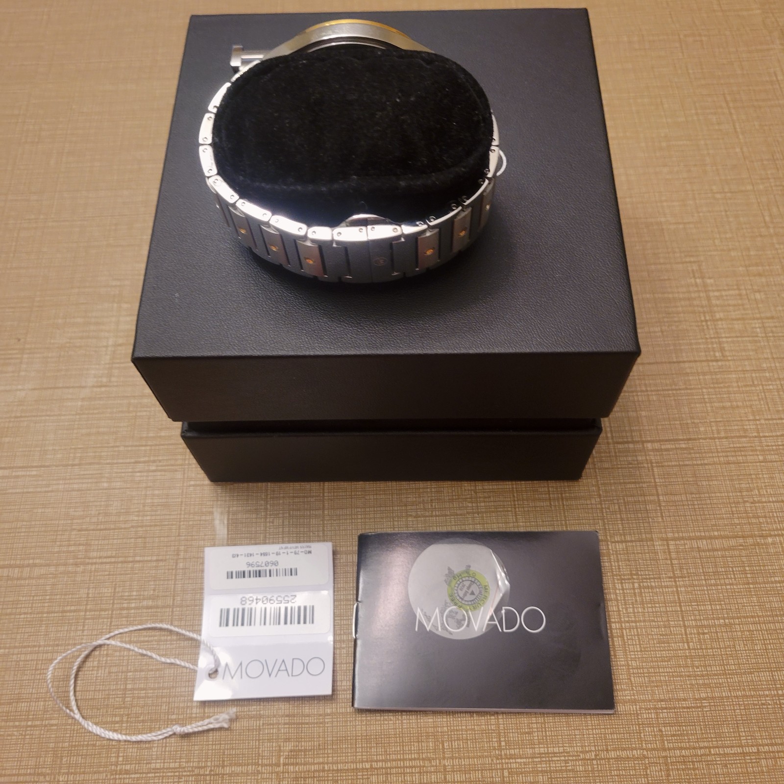 Movado mens watch sport edition-Preowned