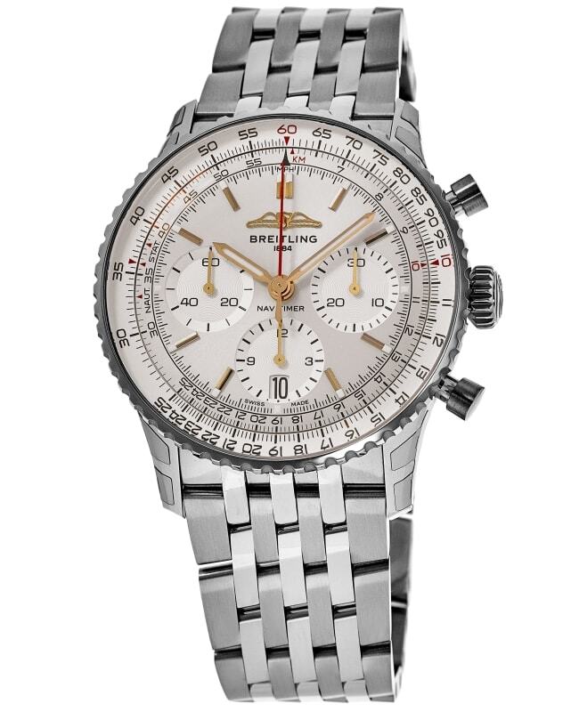 New Breitling Navitimer B01 Chronograph 41 Automatic Men’s Watch AB0139211G1A1
