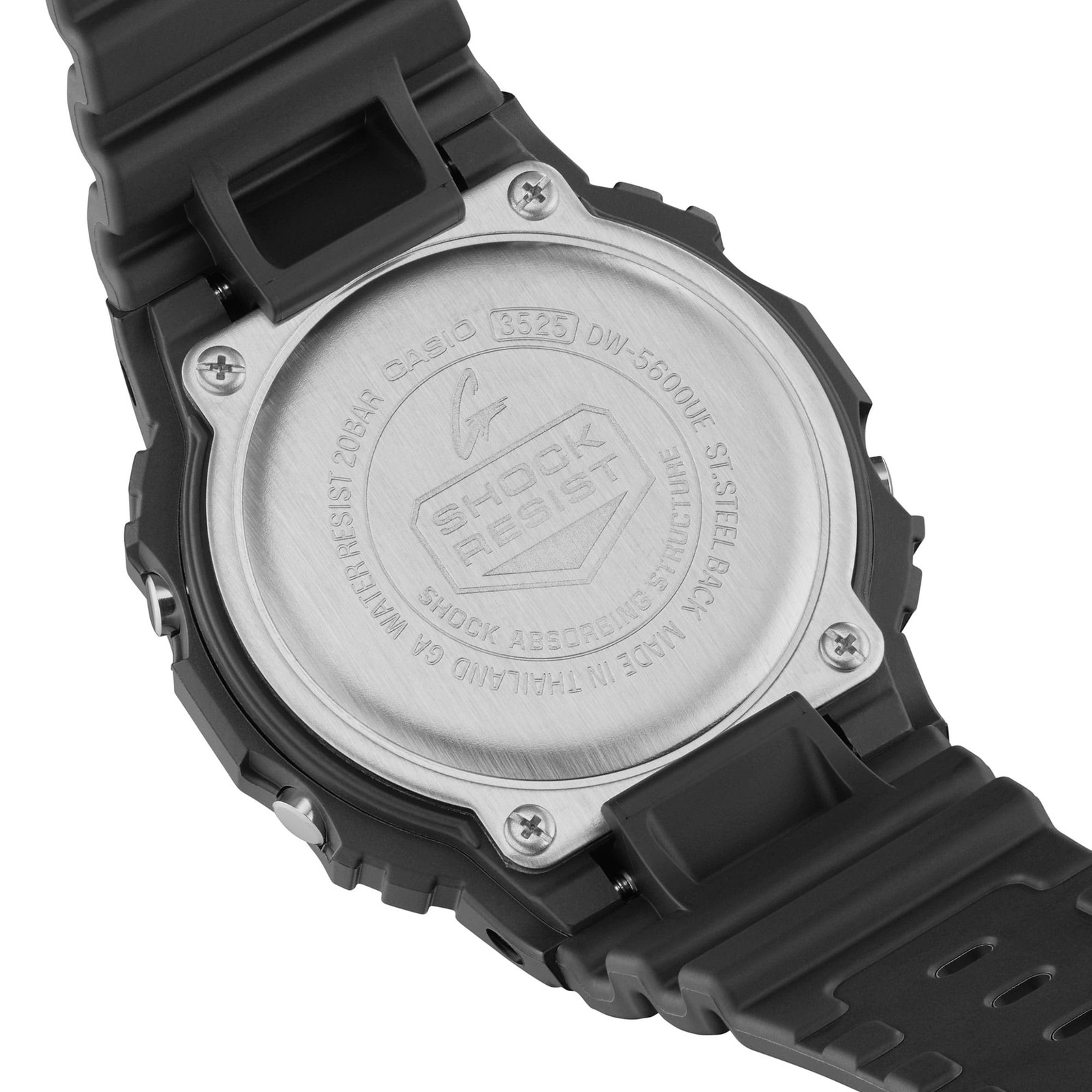 Wristwatch CASIO G-SHOCK DW-5600UE-1ER Silicone Black Sub 200mt Chrono Timer