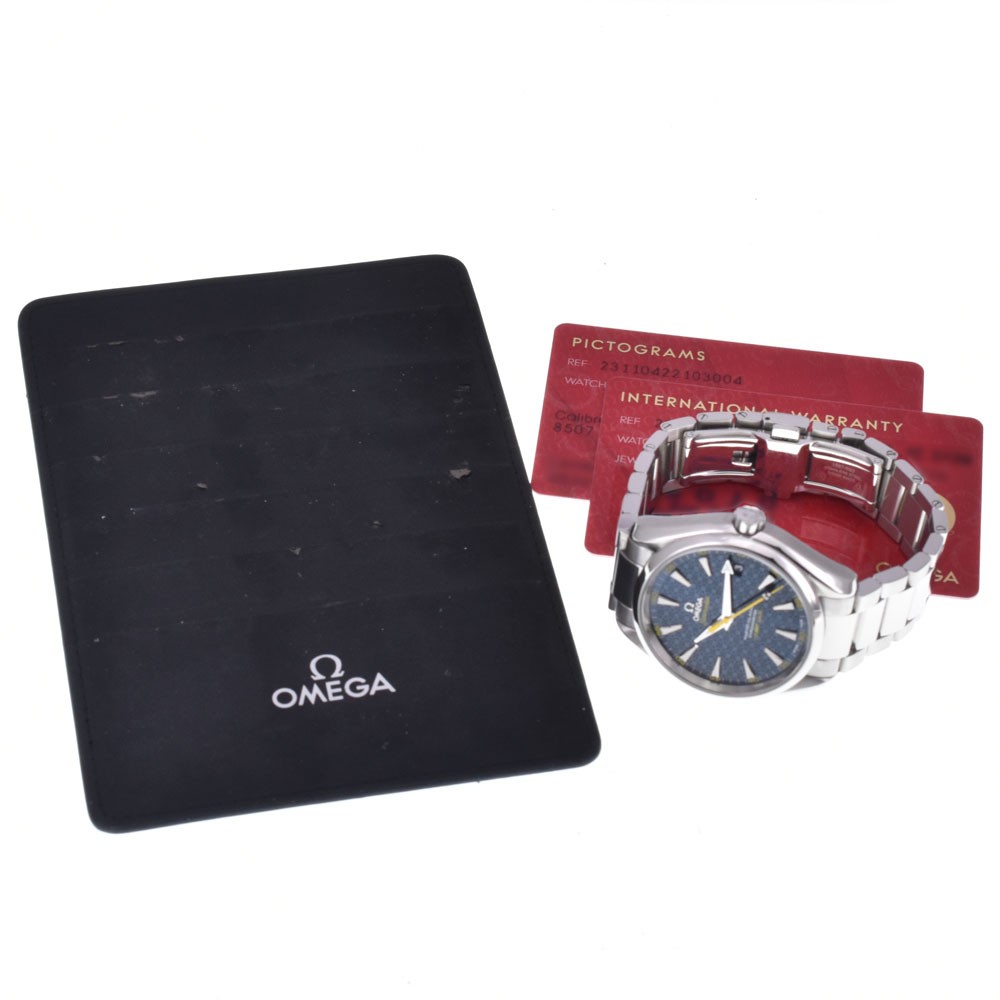 OMEGA Seamaster 231.10.42.21.03.004 James Bond 007 Automatic Mens Watch K#147818