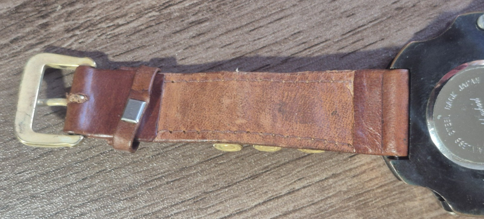 Vintage Python 357 Mag Revolver Cylinder Quartz Watch 41mm Men’s Leather Band