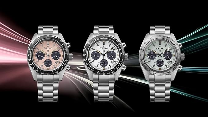Seiko Prospex Speedtimer SBDL125 SSC961 Panda Solar Chronograph JDM New