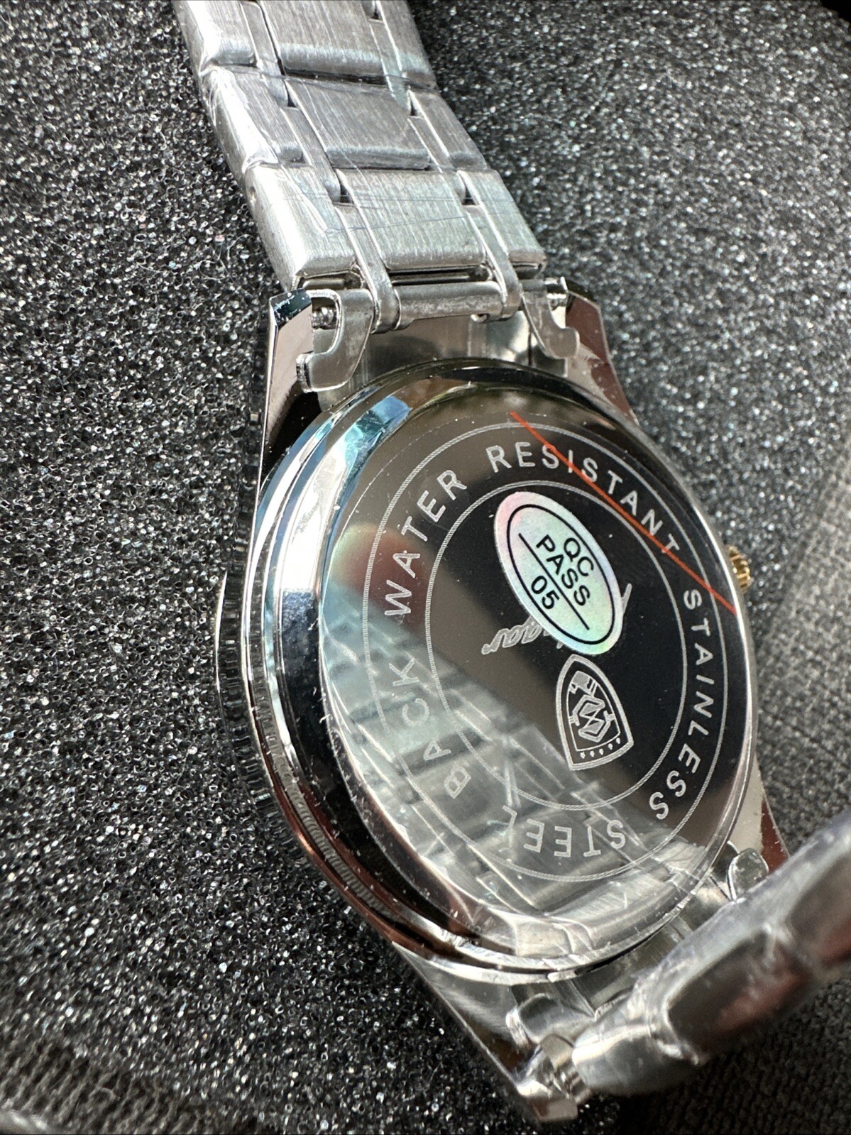POEDAGAR Mens Luxury Watch Day Of Week & Month Water Resistant Stainless NEW