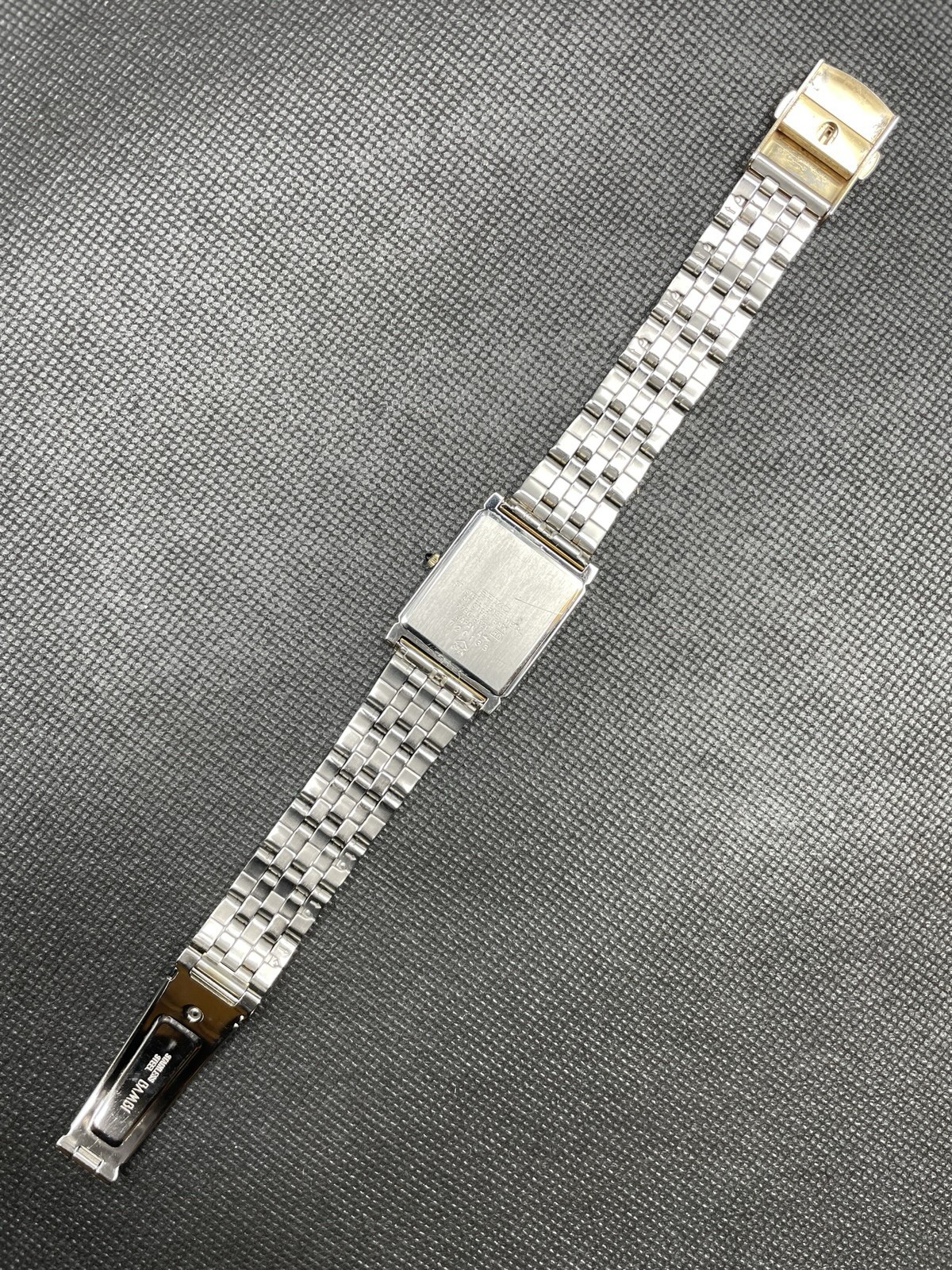 [Excellent] Vintage Seiko Dolce 7730-5020 Silver Gold Quartz Men’s Watch JAPAN