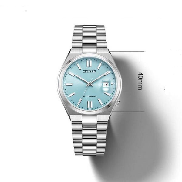CITIZEN Automatic Mechanical Light Blue Dial Men’s Watch NJ0151-88M