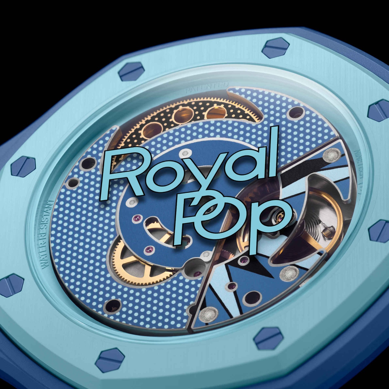 NEW Swatch x Audemars Piguet Royal Pop Lan Ba Pocket Watch Bioceramic SSX03L100N