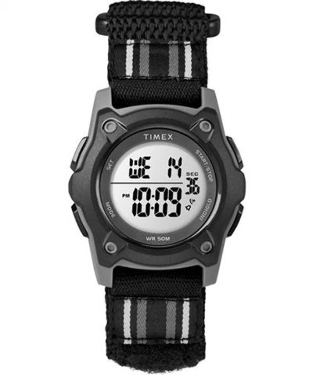 Timex TW7C264009J Boys Machines 18mm Fabric Band Watch TW7C26400