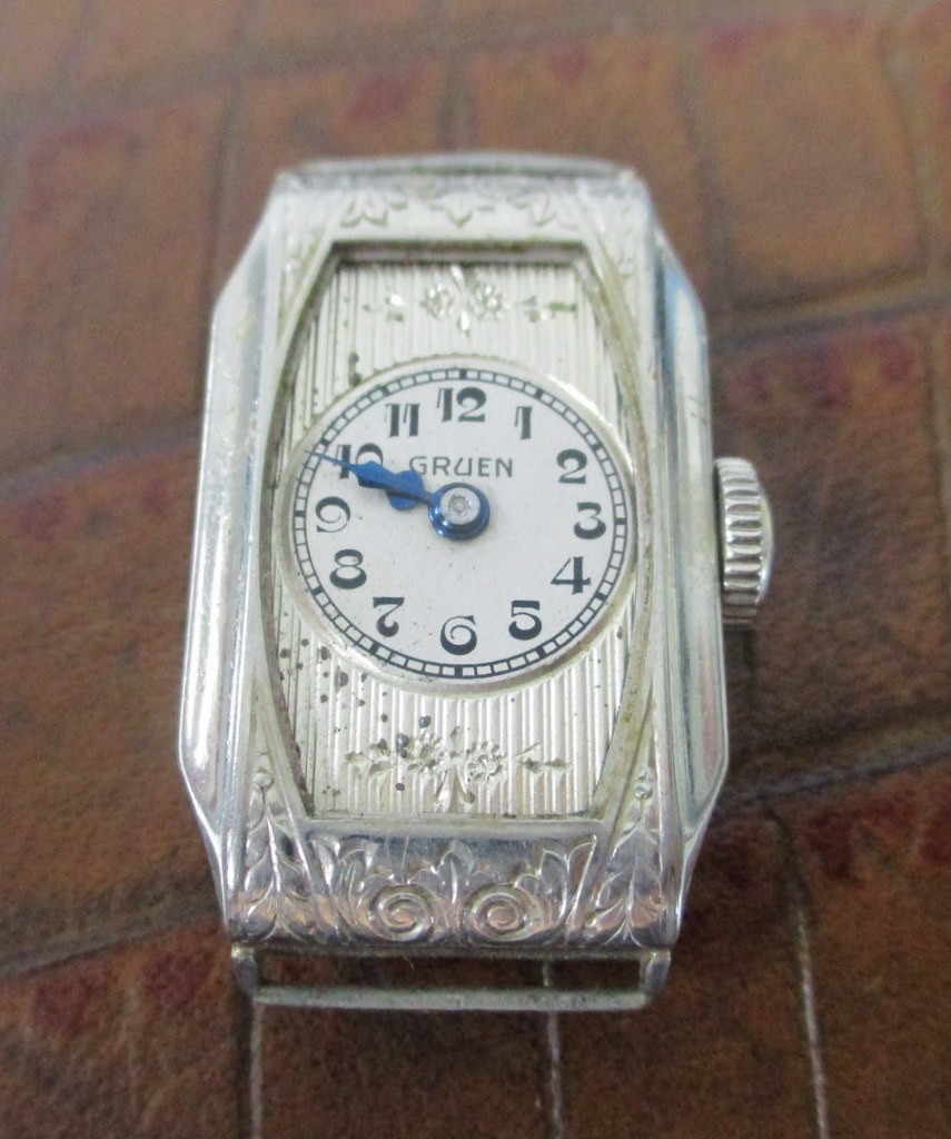 Gruen 14K GF 15J 4adj SWISS vintage ladys watch bregaut for Repair