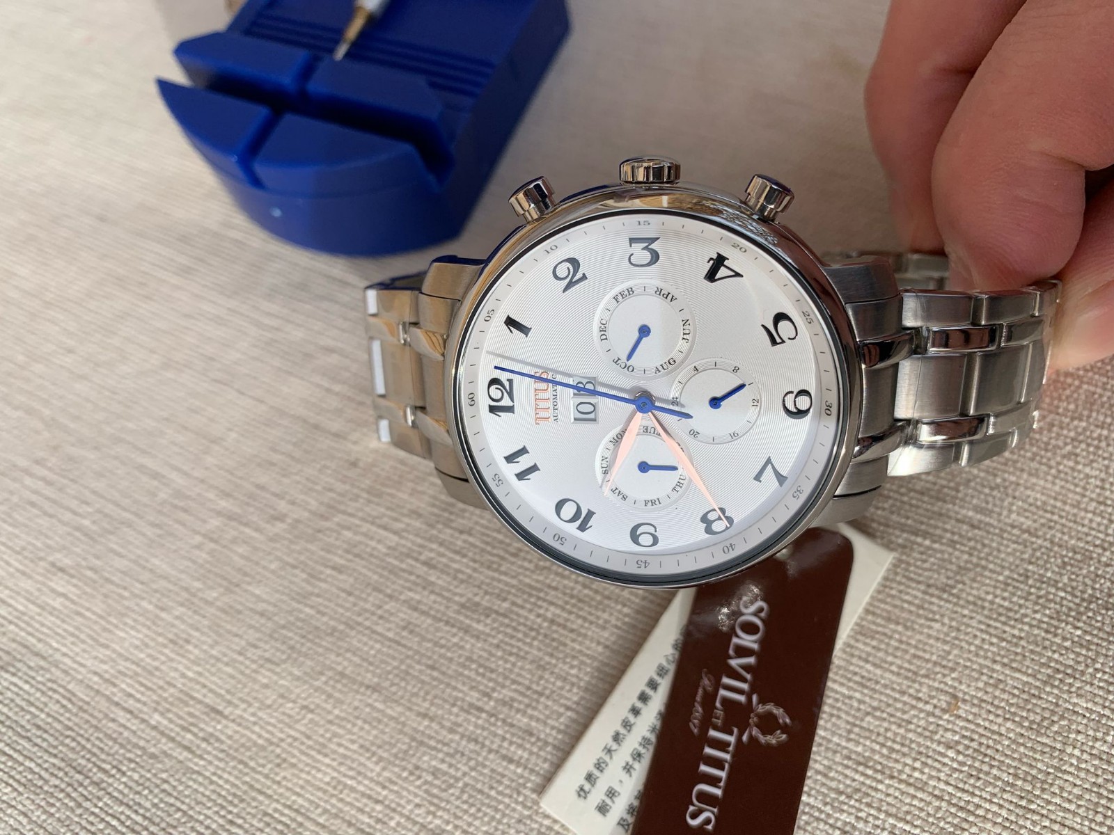Titusgrand complication multifunction date week month 24h BRAND NEW