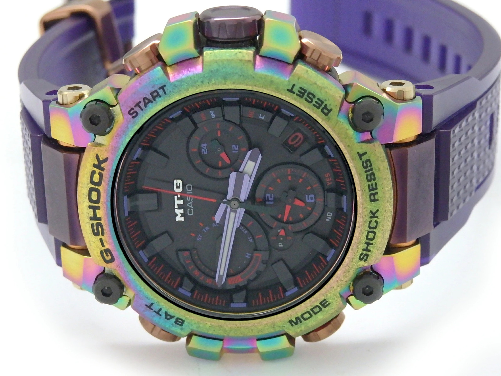 Casio G-SHOCK MT-G MTG-B3000PRB-1AJR Carbon 50.9mm Quartz Box and Papers #DKW520