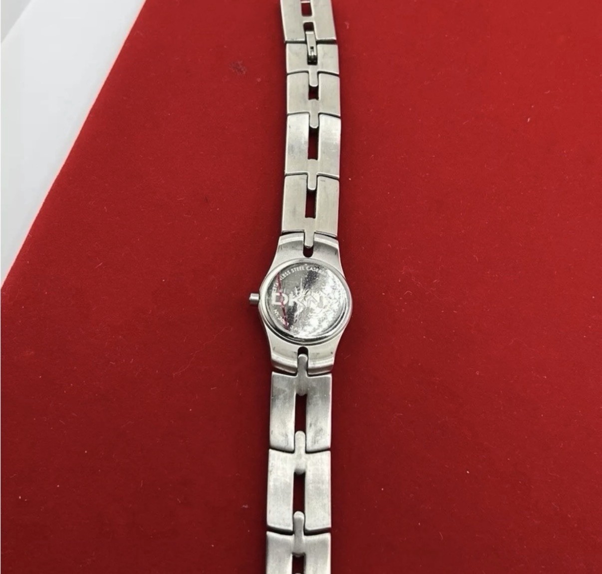 DKNY BLUE-PURPLE DIAL STAINLESS STEEL LADIES WATCH #168