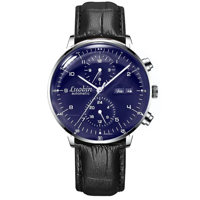 Luobin Watch Men Fashion Mechanical Watches Luxury Business Automatic Wristwatch