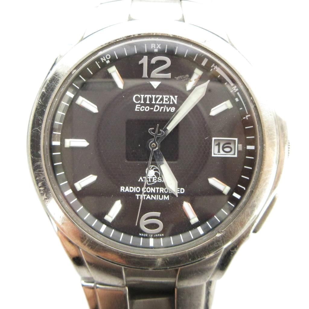CITIZEN ATTESA H410-T003788 Solar Watch Japan Used – Good