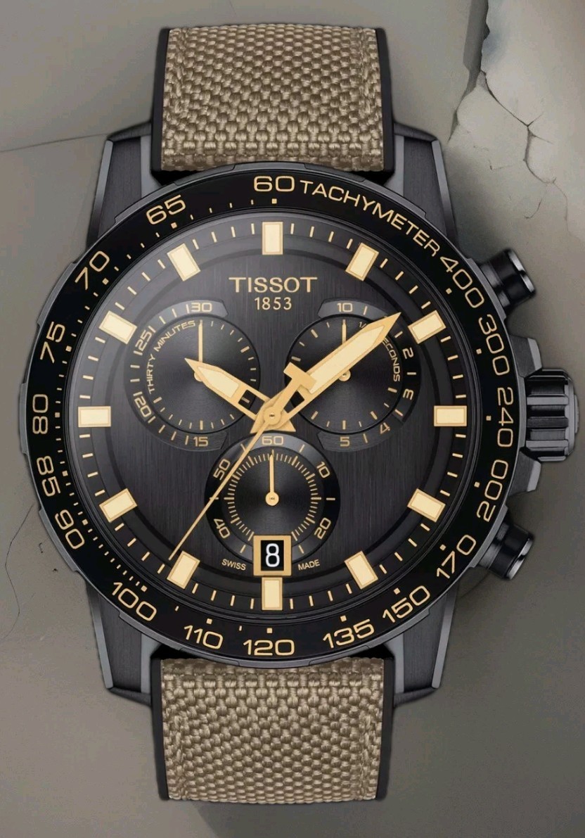 Tissot Supersport Chronograph Quartz Black Dial Men’s Watch T125.617.37.051.01