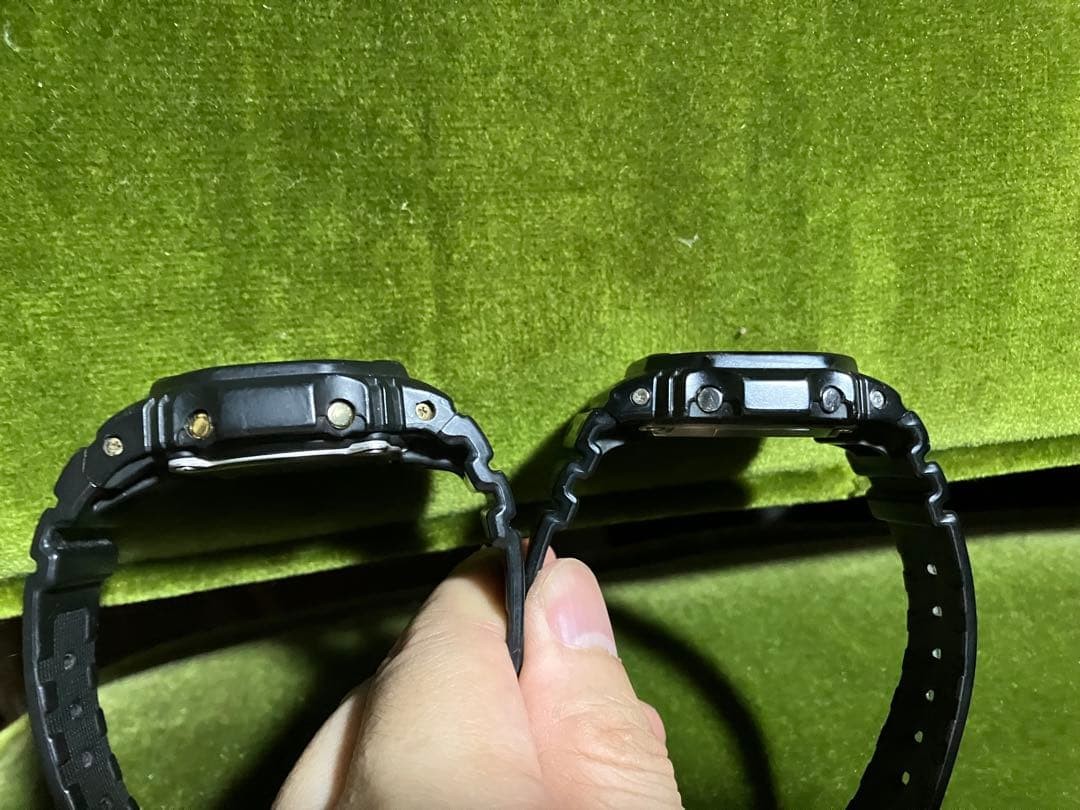 Casio G-Shock GW-5600BJ GW-M5610R Radio Solar Set From Japan