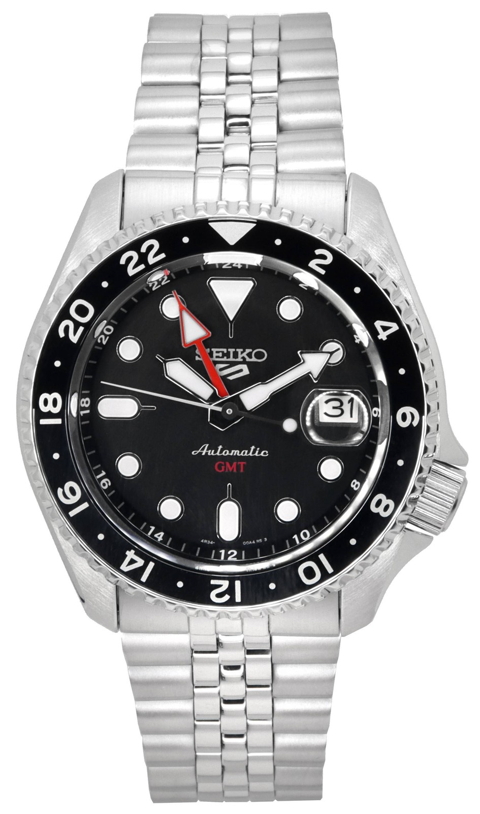 Seiko 5 Sports Black Grape GMT Re-Interpretation SSK001K1 Automatic Mens Watch