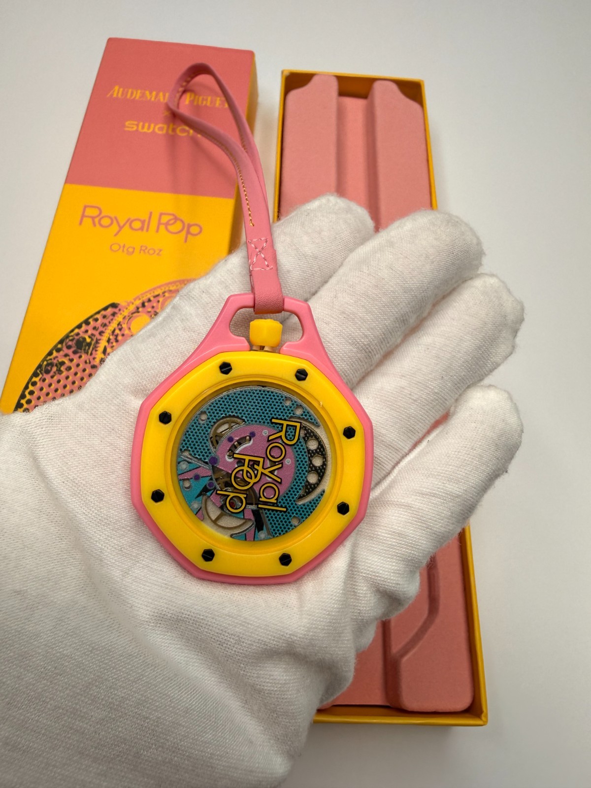 Swatch x Audemars Piguet AP Bioceramic Royal Pop Otg Roz