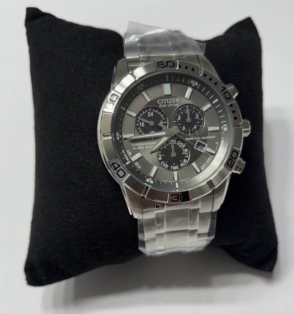 Citizen Eco-Drive Brycen Chronograph Stainless Steel Men’s Watch BL5450-54H