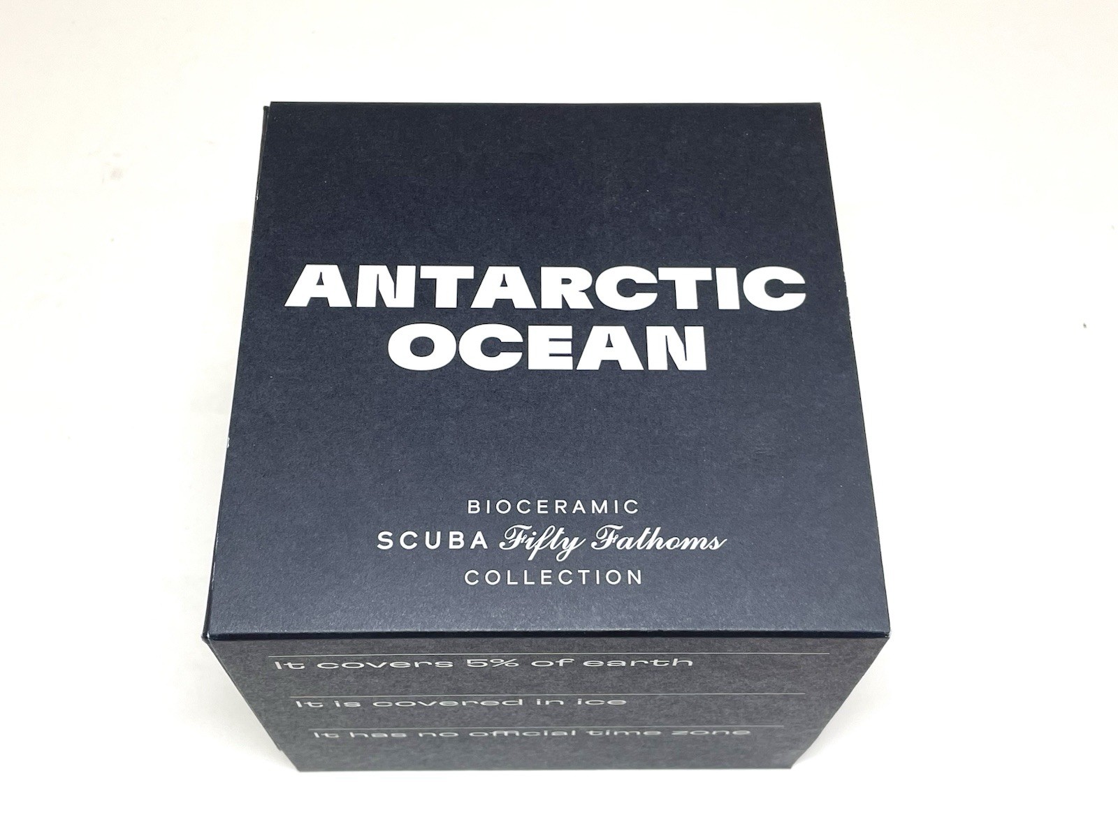 Blancpain x Swatch Scuba Fifty Fathoms ANTARCTIC OCEAN Bioceramic Watch SO35S100