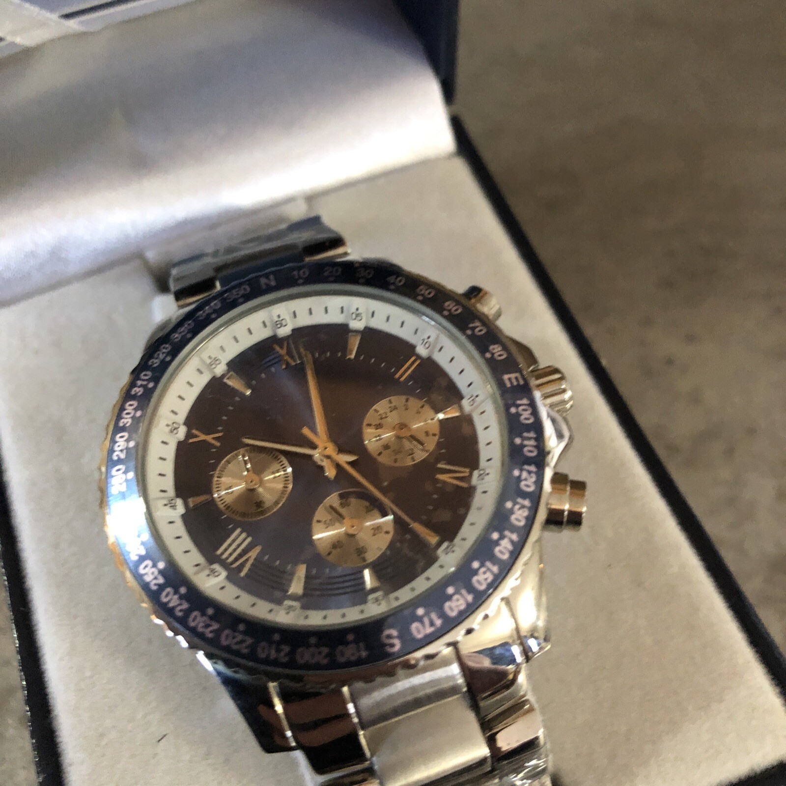 Reach For Your Dreams My Grandson, Handcrafted Inspirational Men’s Watch (J)