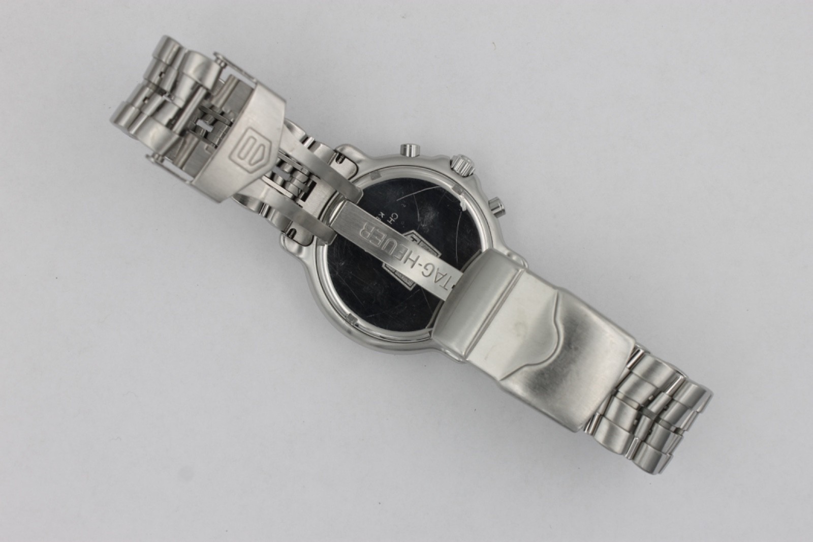 Tag Heuer CH1110.BA0675 Mens 6000 Series Professional Chronograph Watch Silver