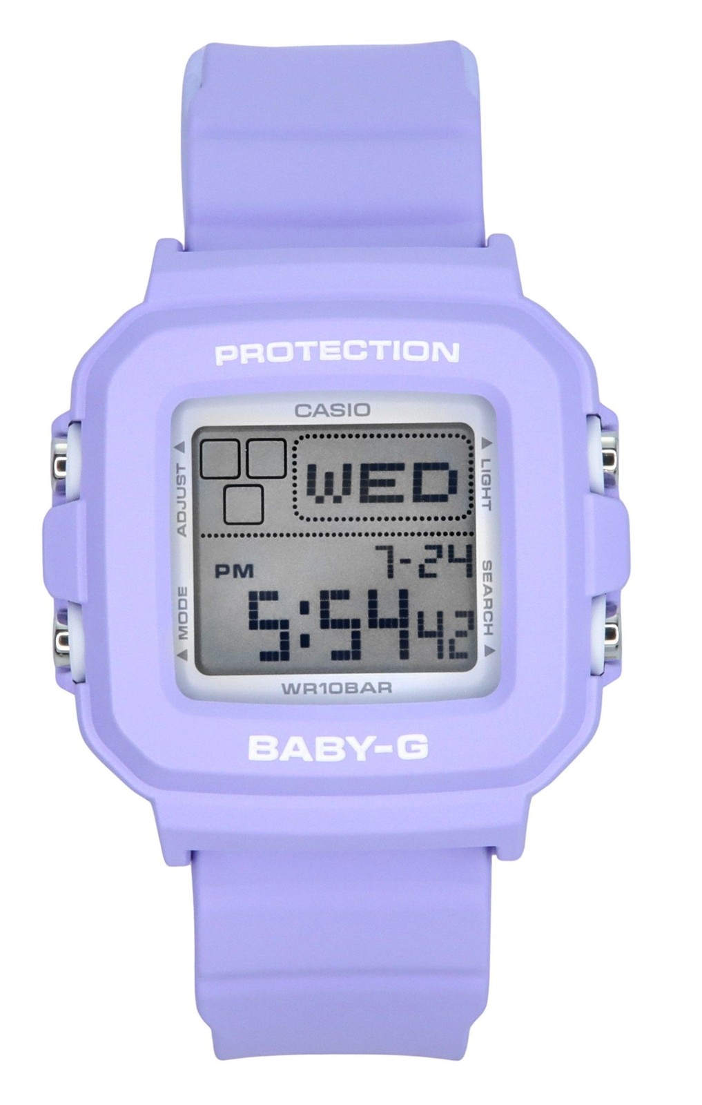 Casio Baby-G Plus Digital 30th Anniversary BGD-10K-6 100M Ladies Watch & Holder