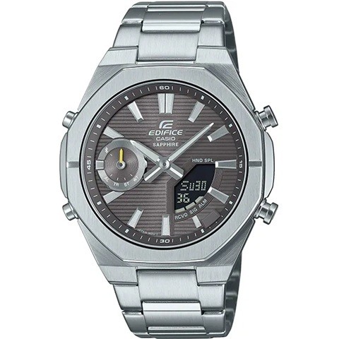 new Casio EDIFICE ECB S10YD 8AJF smartphone link gray dial slim 10 ATM water res