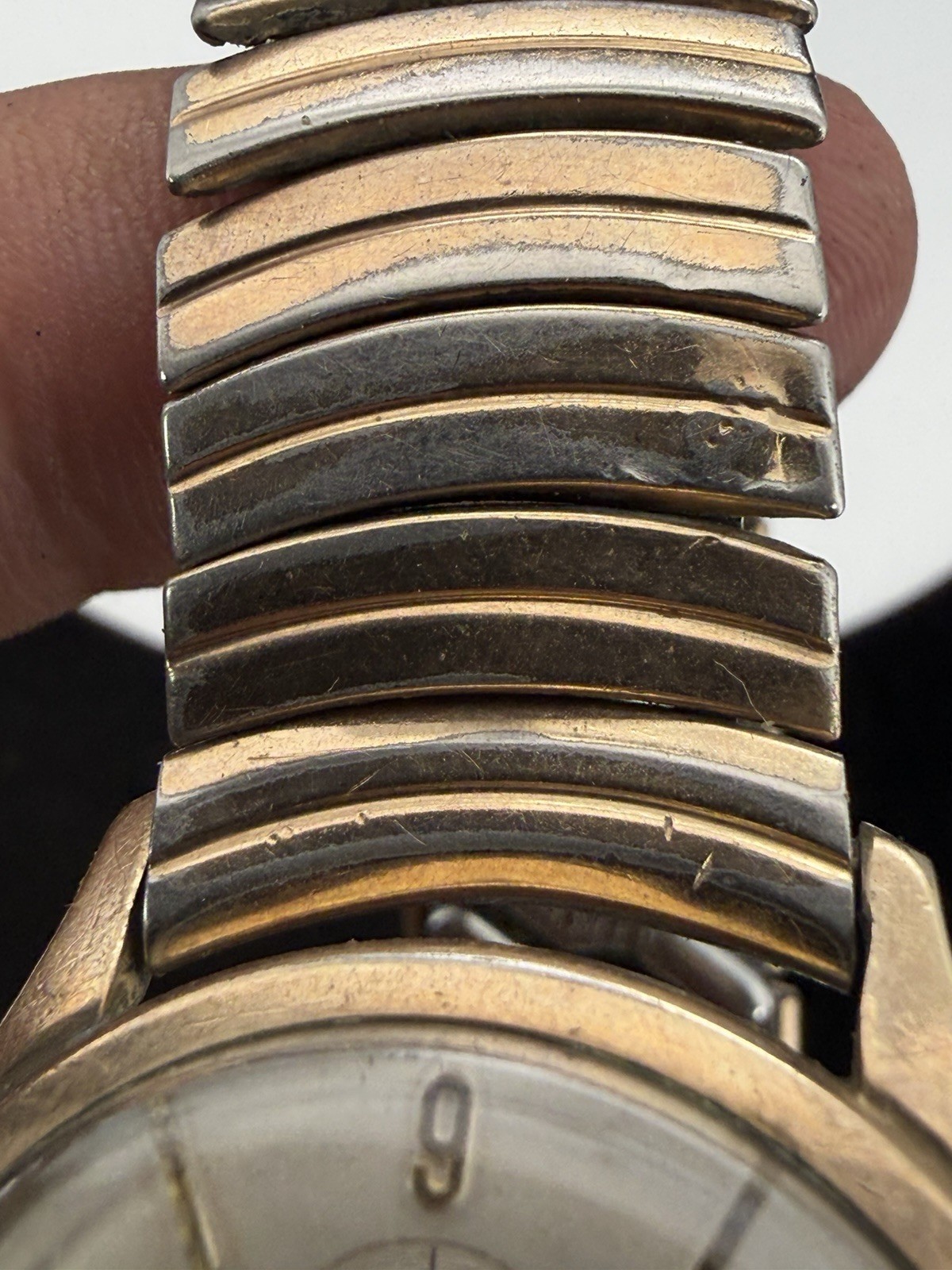 Vintage 10k Rolled Gold Plate Bulova 1950s President Watch