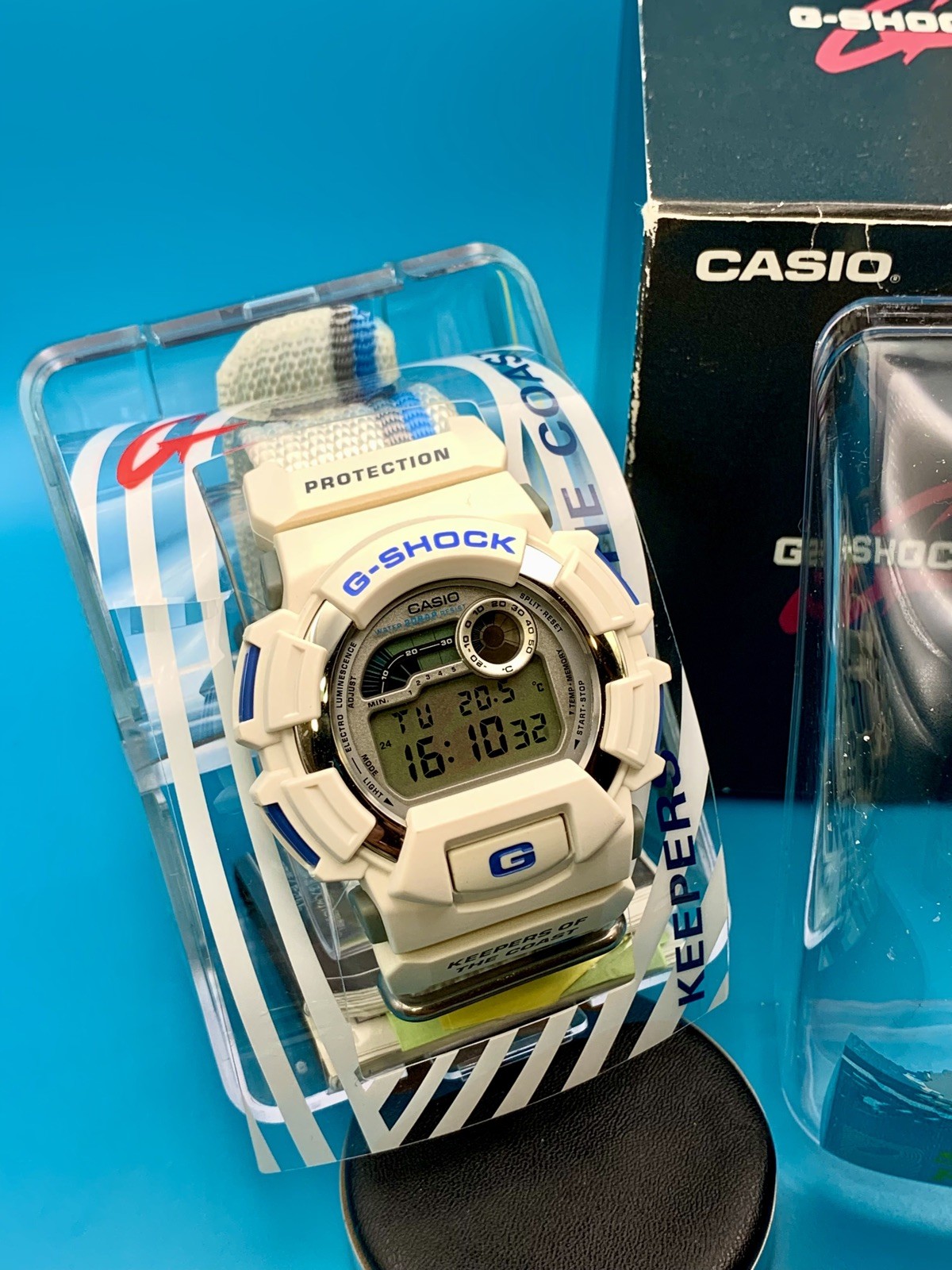 CASIO VINTAGE G-SHOCK DW-9500SR-2T Surfrider Foundation 1998 Japan Y boxed