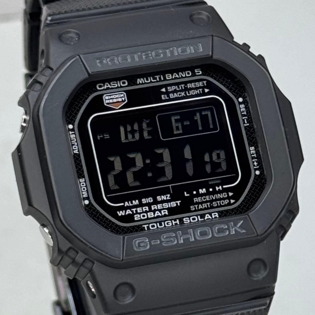 Casio G-Shock GW-M5600BC-1JF Solar LCD Display Watch wrist 21.5cm/8.5in