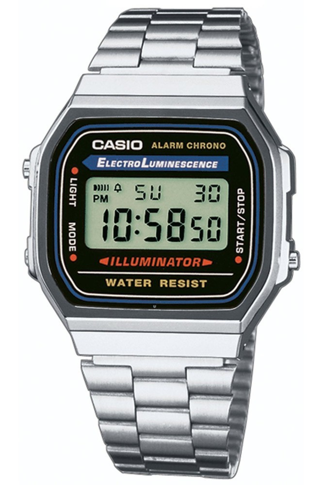 Casio A168WA-1YES Watch – No Import Fees – FedEx Shipping