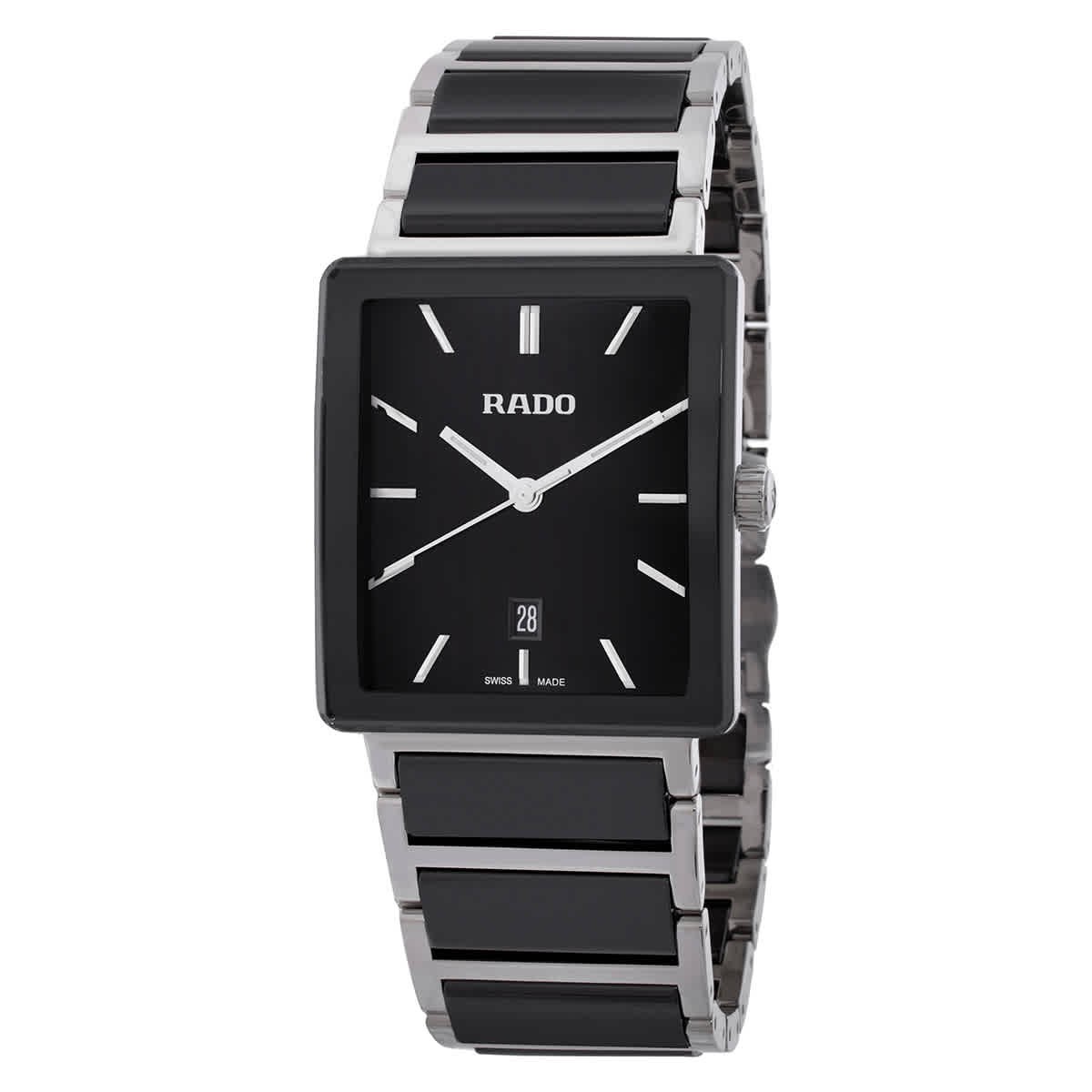 Rado Integral Quartz Black Dial Watch R20255162