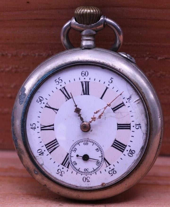 LA GAULOISE 6j MEN’S POCKET WATCH 45.9mm FOR REPAIR (II)