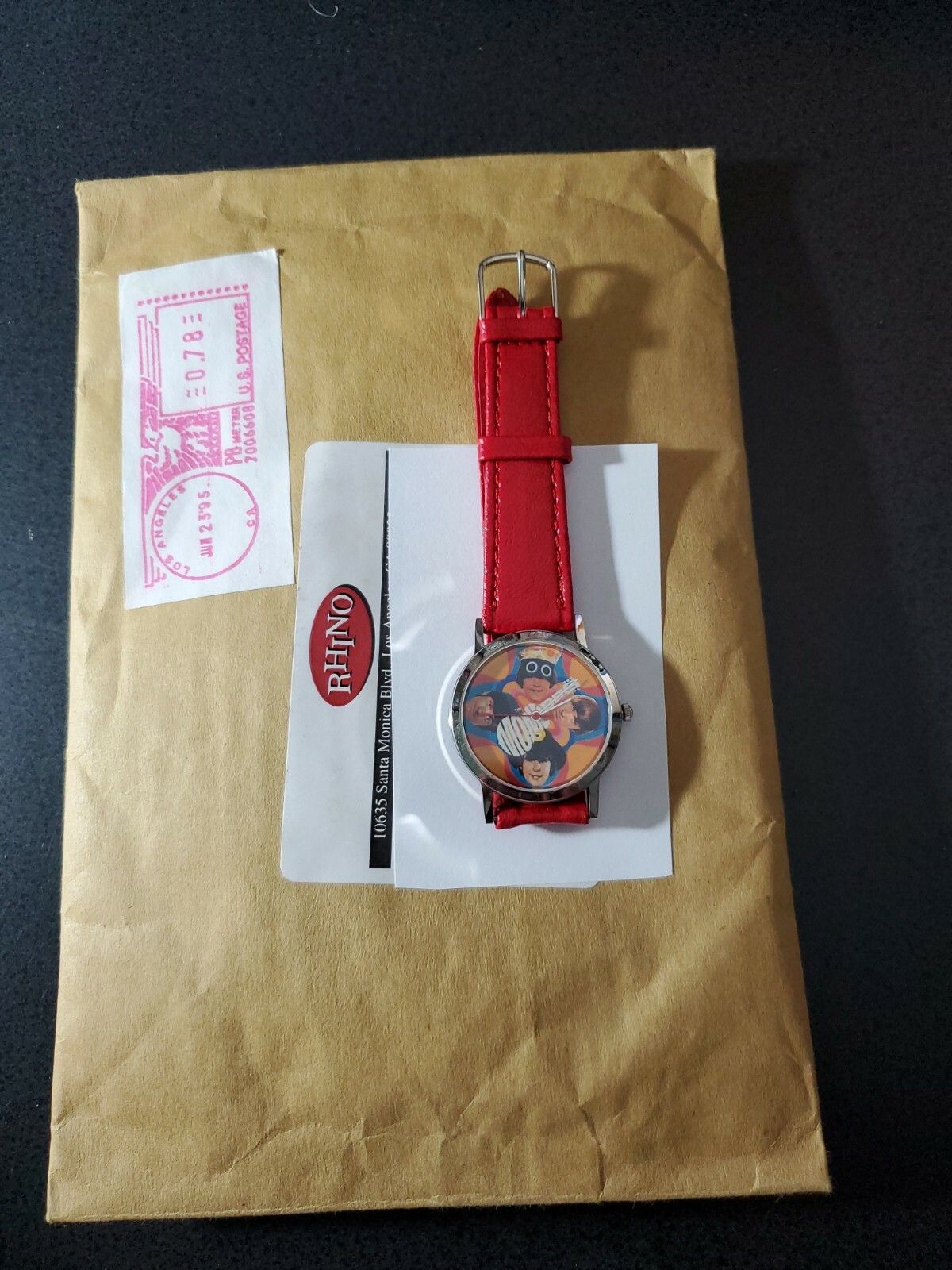 BRAND NEW FULLY WORKING Extremely Rare vintage Monkees Wrist Watch