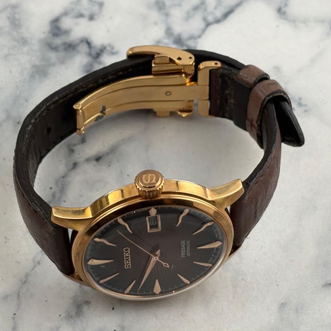 Seiko Presage SARY128 Cocktail Time Manhattan Automatic Men’s Watch Box