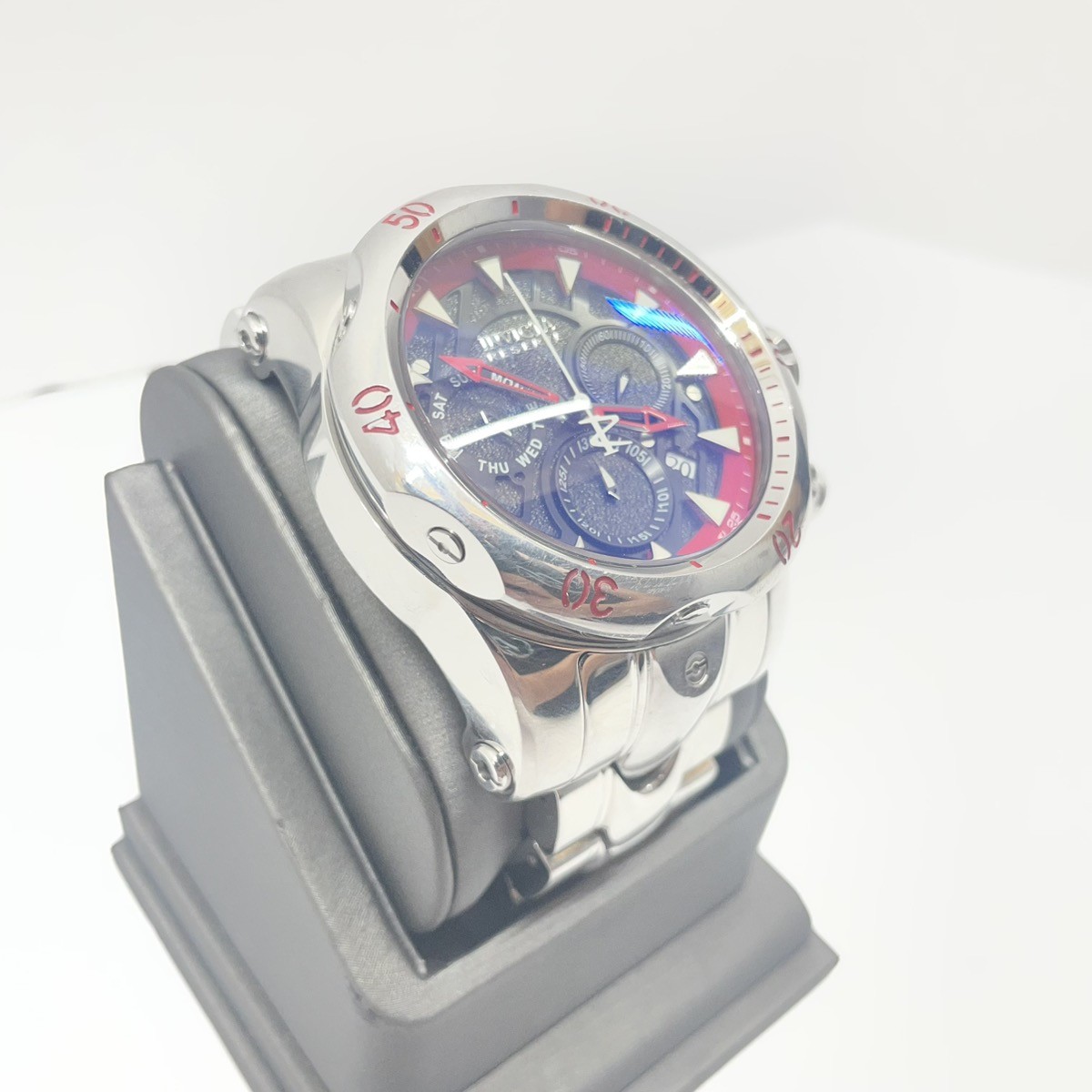 INVICTA RESERVE VENOM 32945 PLATINUM LABEL 53.7MM CHRONOGRAPH WATCH (CMP128045)